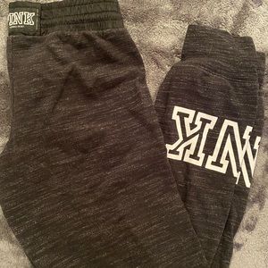 Pink sweat pants size medium